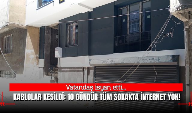 Küçükçekmece'de Kentsel Dönüşüm Mağduriyeti: Melis Sokak 10 Gündür İnternetsiz!