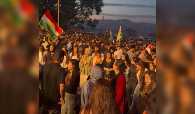 Hakkari Yüksekova'da 'Bayrak' Gündemi: Festival Görüntüleri Tartışma Yarattı