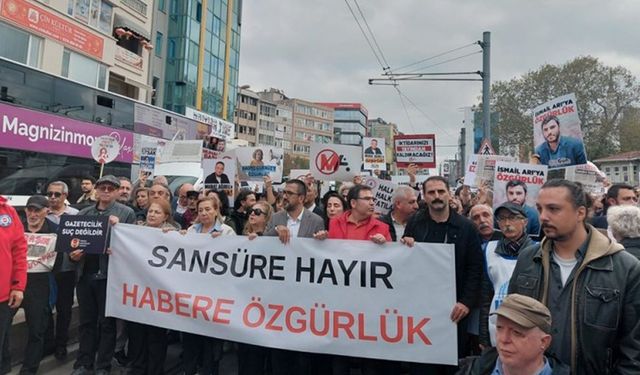 Basın Meslek Örgütleri ve Yurttaşlardan Türkiye Genelinde Ses Getiren Eylem