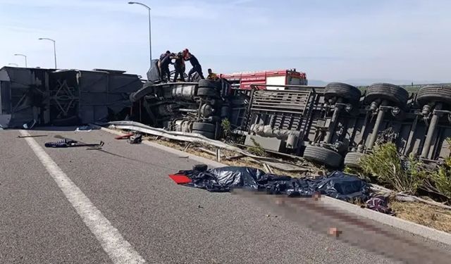 Manisa'da Feci Tur Otobüsü Kazası: 11 Ölü, 27 Yaralı! Sürücüler Hakkında Gözaltı Kararı Verildi