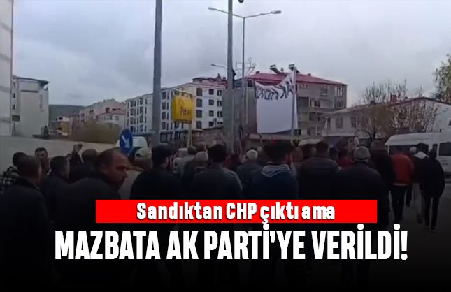 Tuzluca'da sandıktan CHP çıktı ama mazbata AK Parti'de