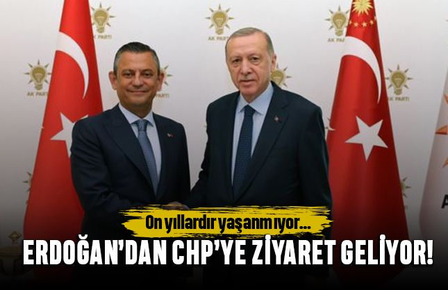 Erdoğan, CHP Genel Merkezi'ni ziyaret edecek