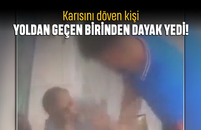 Diyarbakır'da karısına vuran birisi yoldan geçen tarafından dövüldü