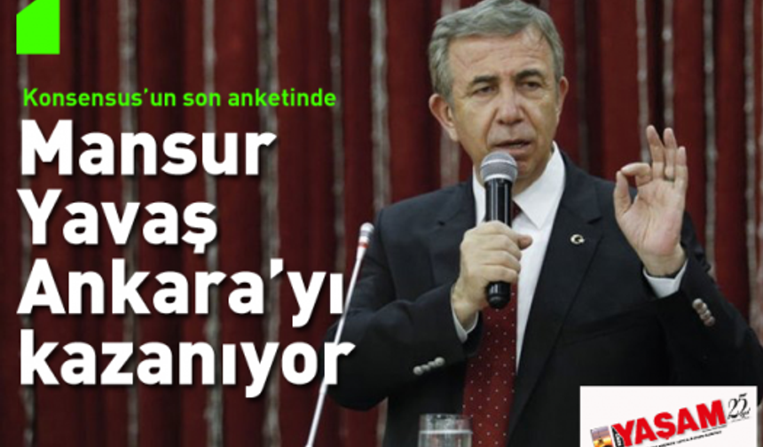 Çarpıcı Ankara analizi: Mansur Yavaş kazanıyor