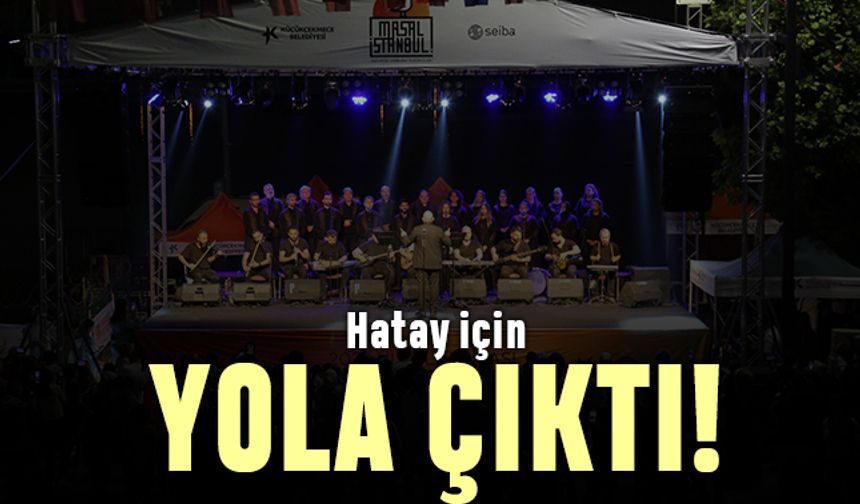 'Masalistanbul' Hatay için yola çıktı