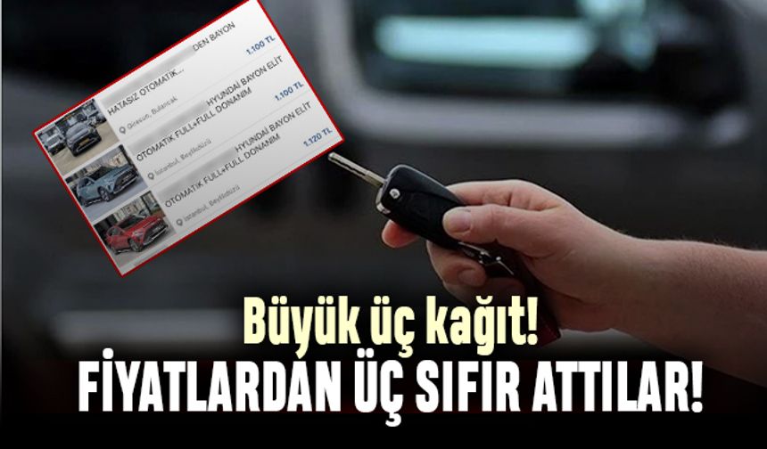 İkinci el kararı sonrası büyük üç kağıt: Fiyatlardan 3 sıfır sildiler