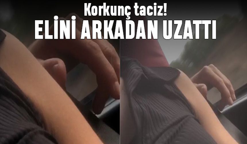 15 yaşındaki kız otobüste şoförün tacizini telefonla kaydetti