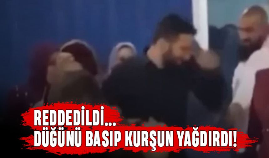 Diyarbakır'da bir kişi düğünü basın gelinle damada kurşun yağdırdı