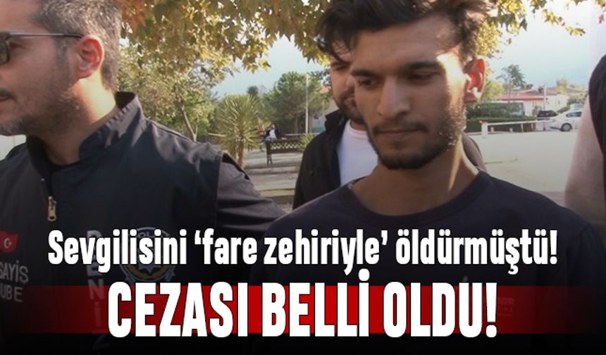 Denizli'de sevgilisini fare zehiriyle öldüren Afganlı dehşet saçtı