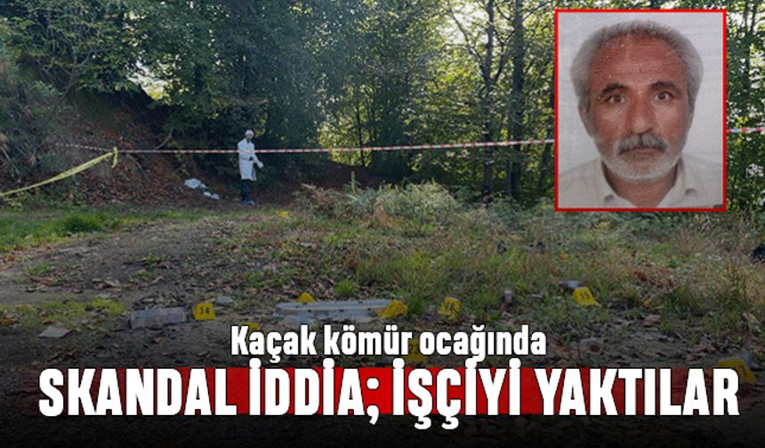 Zonguldak'ta kaçak kömür ocağında Afgan işçi için skandal iddialar