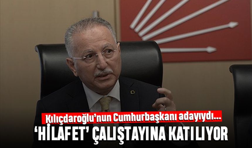 Kılıçdaroğlu aday göstermişti; Ekmeleddin İhsanoğlu 'Hilafet' çalıştayında