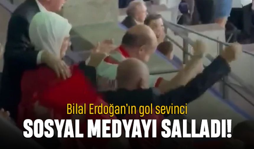 Bilal Erdoğan'ın Hollanda maçındaki gol sevinci gündem oldu