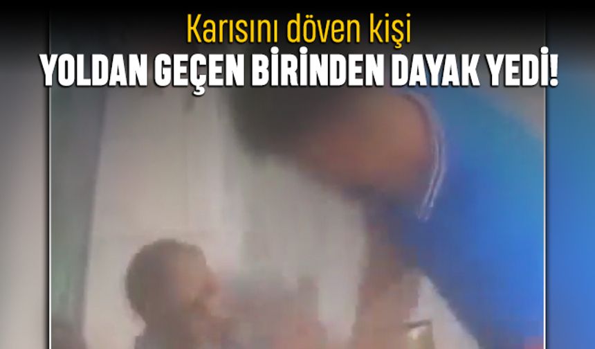 Diyarbakır'da karısına vuran birisi yoldan geçen tarafından dövüldü