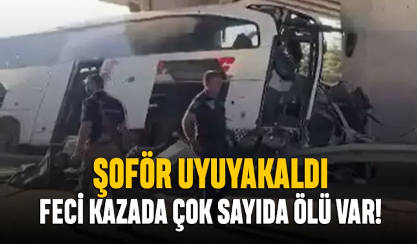 Yer Ankara; Otobüs şoförünün uykusu 9 kişinin canına mal oldu