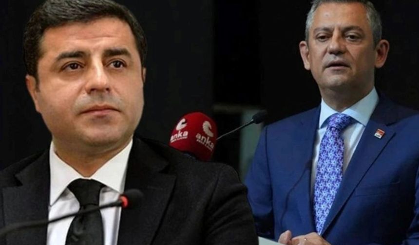 Özgür Özel'in ziyareti sonrası Demirtaş'tan önemli açıklama