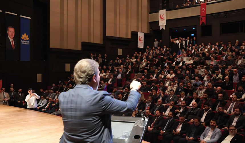 Yeniden Refah'ta miting havasında kongre