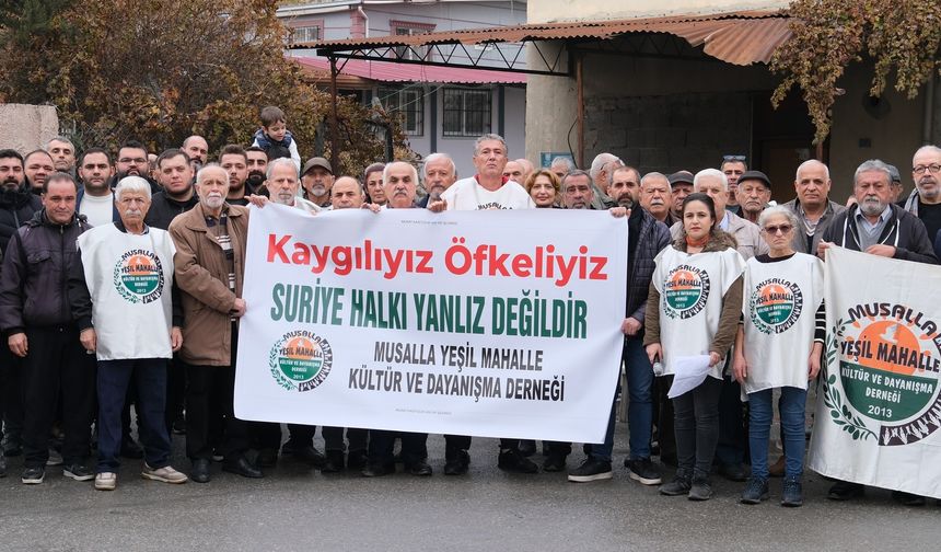 Musalla’dan Suriyelilere destek