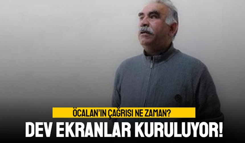 Abdullah Öcalan'ın çağrısı ne zaman, videolu mu olacak?