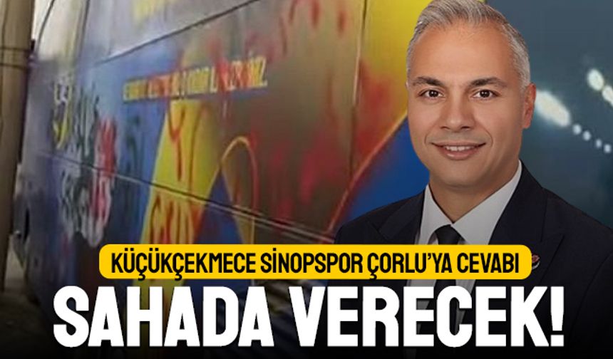 Küçükçekmece Sinopspor, Çorlu’ya cevabı sahada verecek