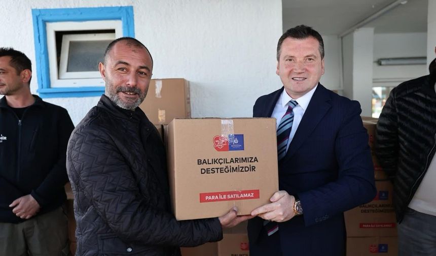 Silivri’de küçük ölçekli balıkçılara büyük destek