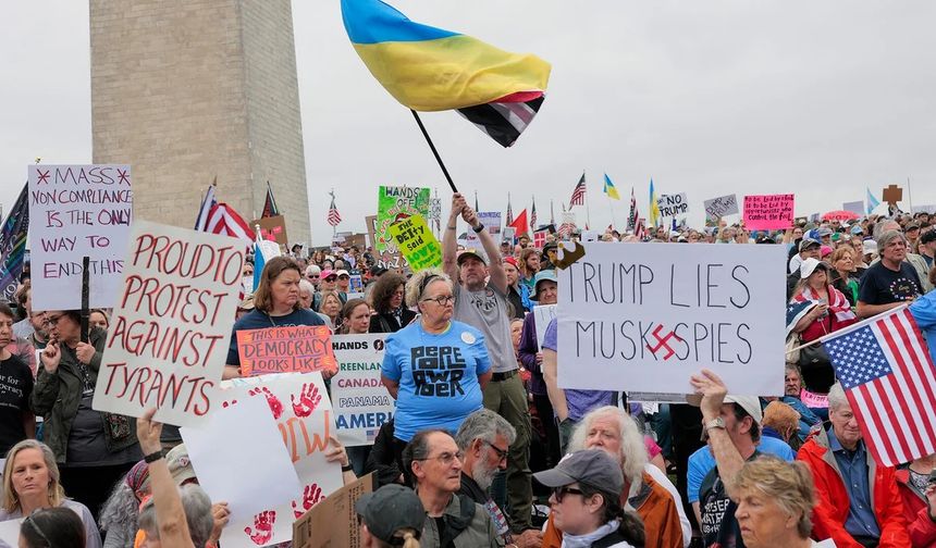ABD'de Trump protestosu