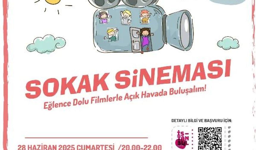 İBB’den Çocuklara Yaz Neşesi: Açık Hava Sineması Sururi Parkı’nda!