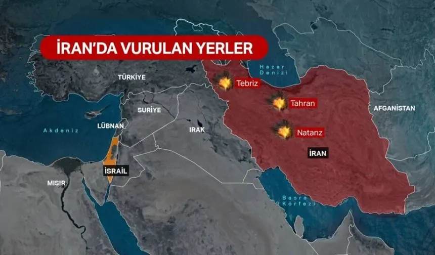İsrail İran'ı Vurdu, Üst Düzey Komutanlar ve Bilim İnsanları Hayatını Kaybetti