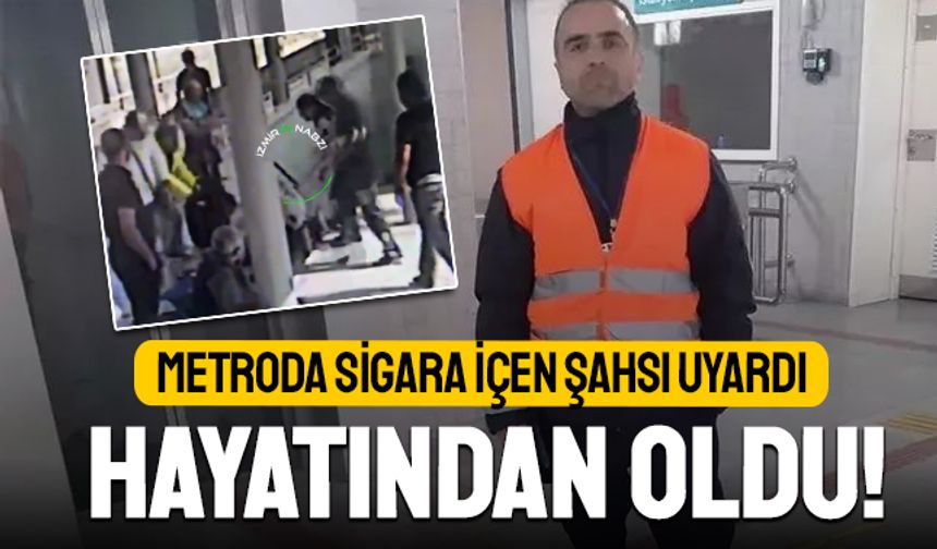 İzmir'de sigara içen şahsı uyaran güvenlik görevlisi öldürüldü