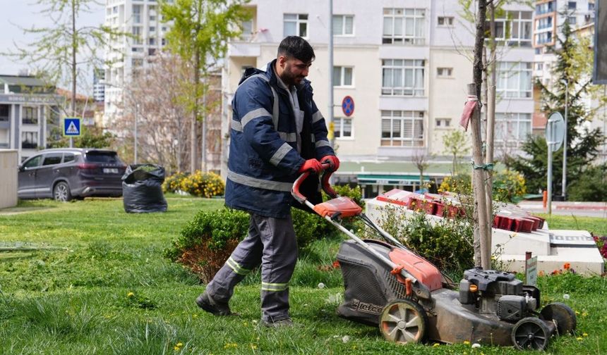 Kartal Belediyesi'nden Yaz Boyu Park Temizliği