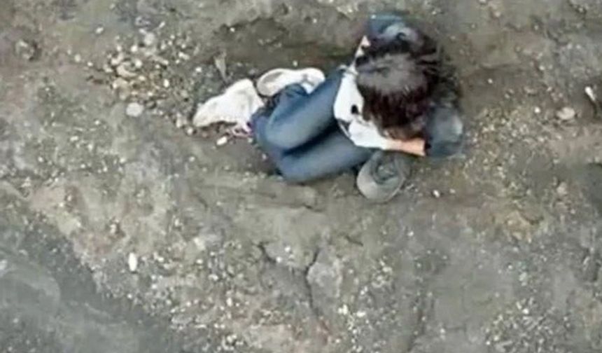 Turist kadın yanardağın içine düştü!