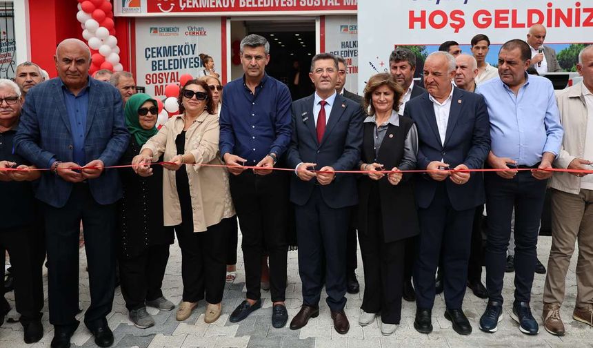 Çekmeköy'ün Sosyal Marketleri'nin sayısı artıyor