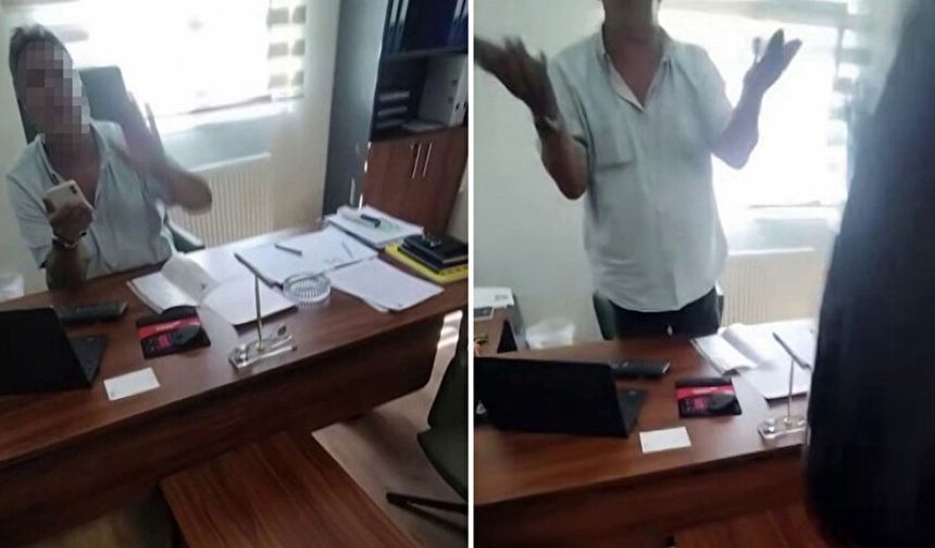 Kocaeli'nde bir şantiyede şok görüntüler; Şefin üstüne kaynar su döktü