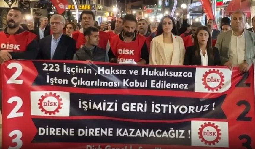 Kayyum yönetimindeki Van'da işçilerin eylemi aylardır devam ediyor