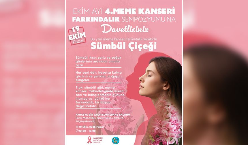 Küçükçekmece’de Meme Kanserine Karşı Farkındalık Buluşması