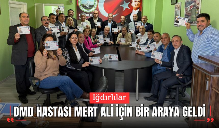 Iğdırlılar, DMD Hastası Mert Ali İçin Bir Araya Geldi