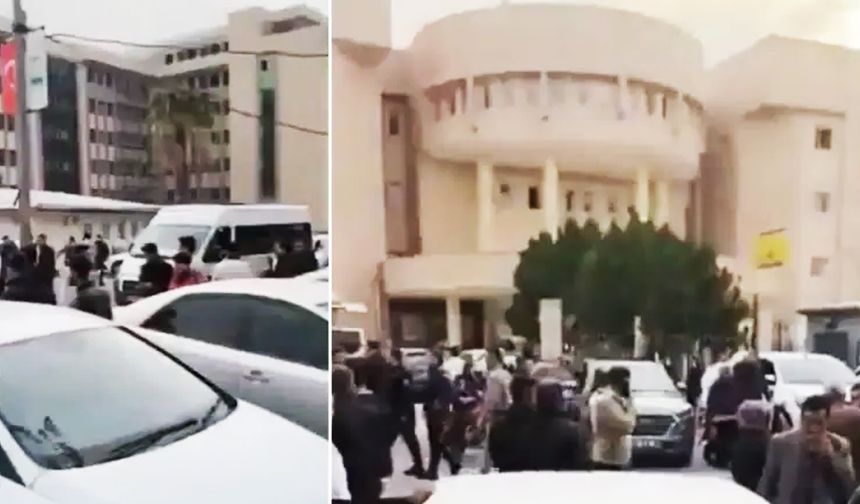 Son dakika: Şanlıurfa Adliyesi'nde patlama meydana geldi