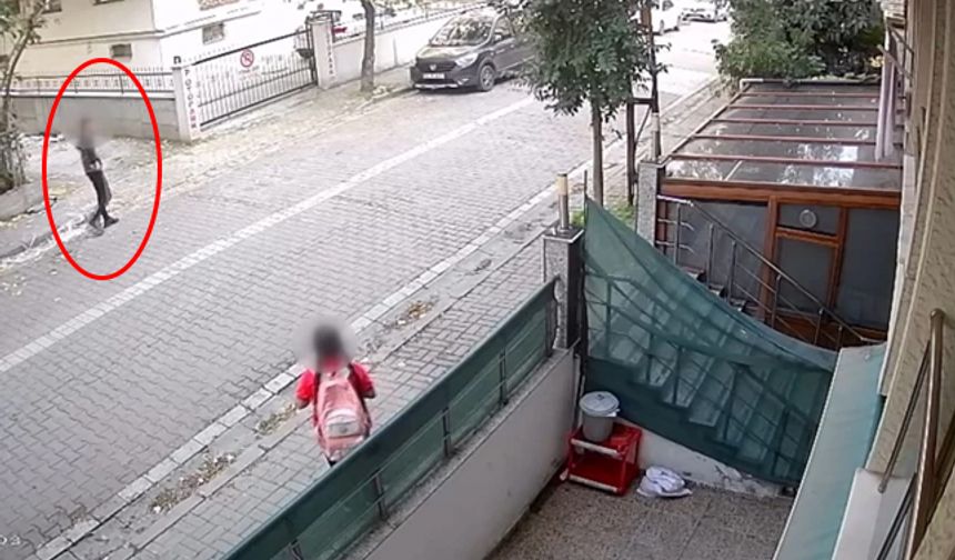 Avcılar'da 10 yaşındaki çocuğu takip eden şüpheli tepki çekti
