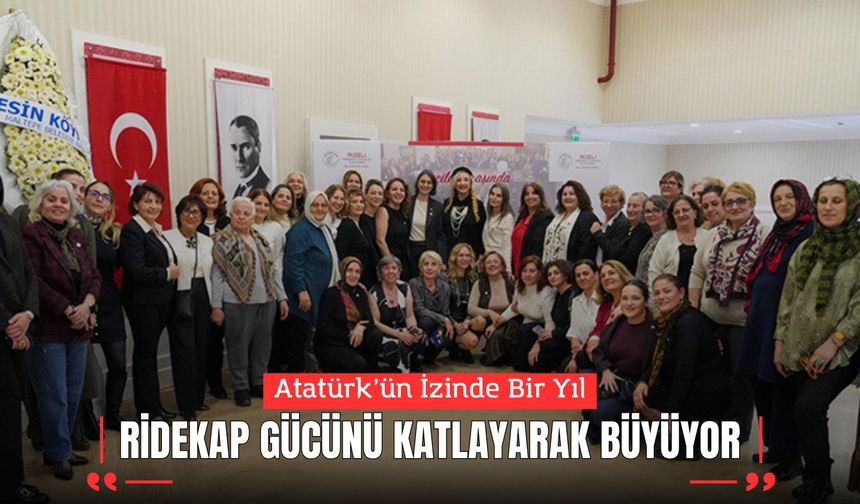 Atatürk’ün İzinde Bir Yıl: RİDEKAP Gücünü Katlayarak Büyüyor