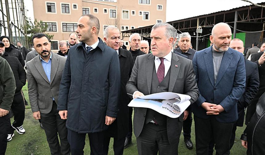 Bakan Yerinde İnceledi; Gaziosmanpaşa Spor Yatırımlarıyla Geleceğe Yürüyor