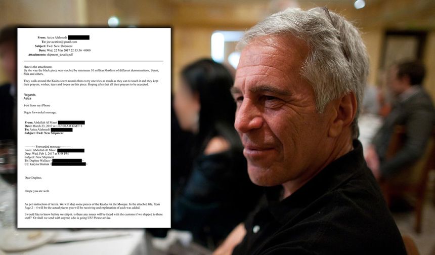 Epstein Dosyasında Kâbe Skandalı: Kutsal Örtü Parçaları ABD'ye mi Kaçırıldı?