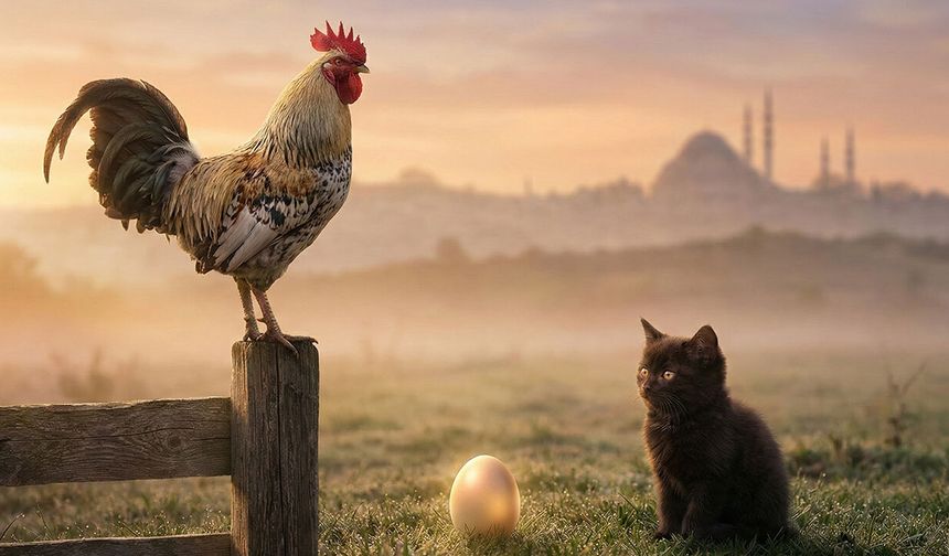 ŞANSI BOL OLANIN, HOROZU BİLE YUMURTLAR (MI?)