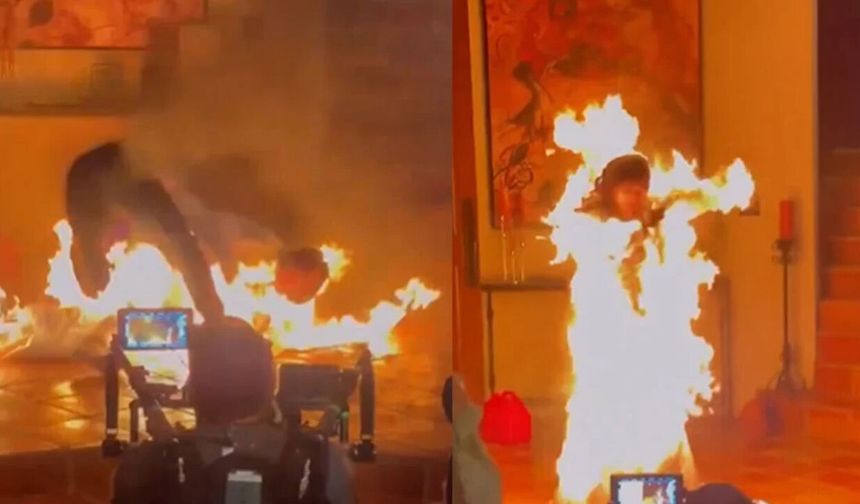 Katy Perry Alevler İçinde: "Watch It Burn" Klibinde Korkutan Anlar!