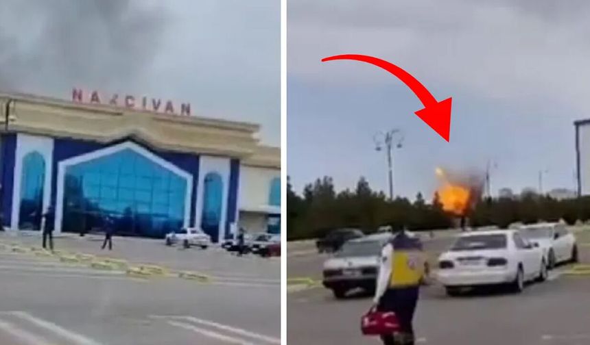 SON DAKİKA | Orta Doğu’daki Ateş Kafkasya’ya Sıçradı: Nahçıvan Havalimanı Vuruldu!