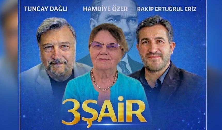 Tekirdağ’da Şiir Rüzgarı Esecek: "3ŞAİR" Grubu Sanat Yolculuğuna Başladı