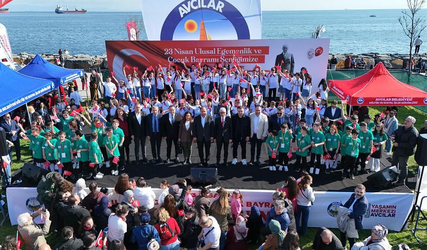 Avcılar’ın ‘Milli Şuuru’ 23 Nisan’da Kendini Gösterdi