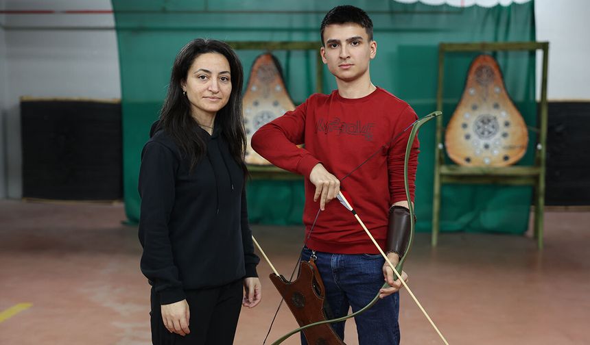 Bağcılar'da önce okçuluk kursuna sonra dizi setine!