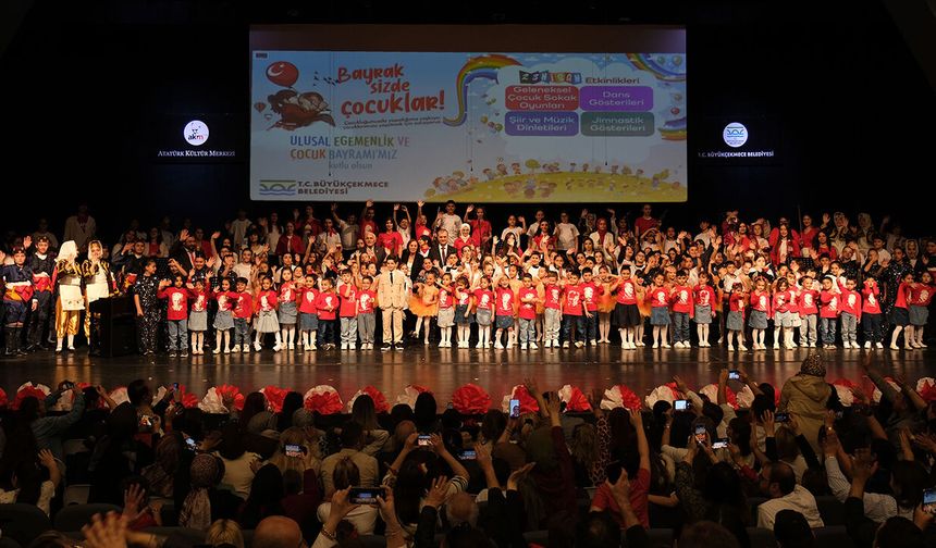 Büyükçekmece’de 23 Nisan ruhuna yakışır gösteriler