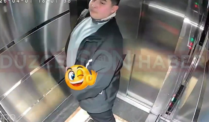 Düzce'de Kurye Rezaleti: Pizzanın Promosyonunu Yedi, Asansöre İdrarını Yaptı!