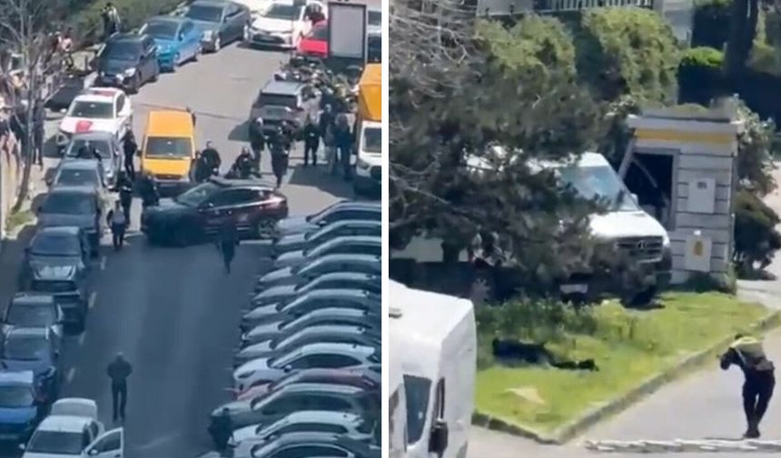 İstanbul İsrail Konsolosluğu Yakınında Çatışma; En Görüntüleri Paylaşıldı