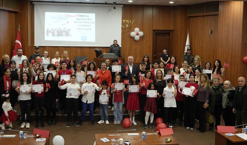 Kartal’ın geleceği emin ellerde: Çocuk Meclisi’nden 23 Nisan’a özel oturum